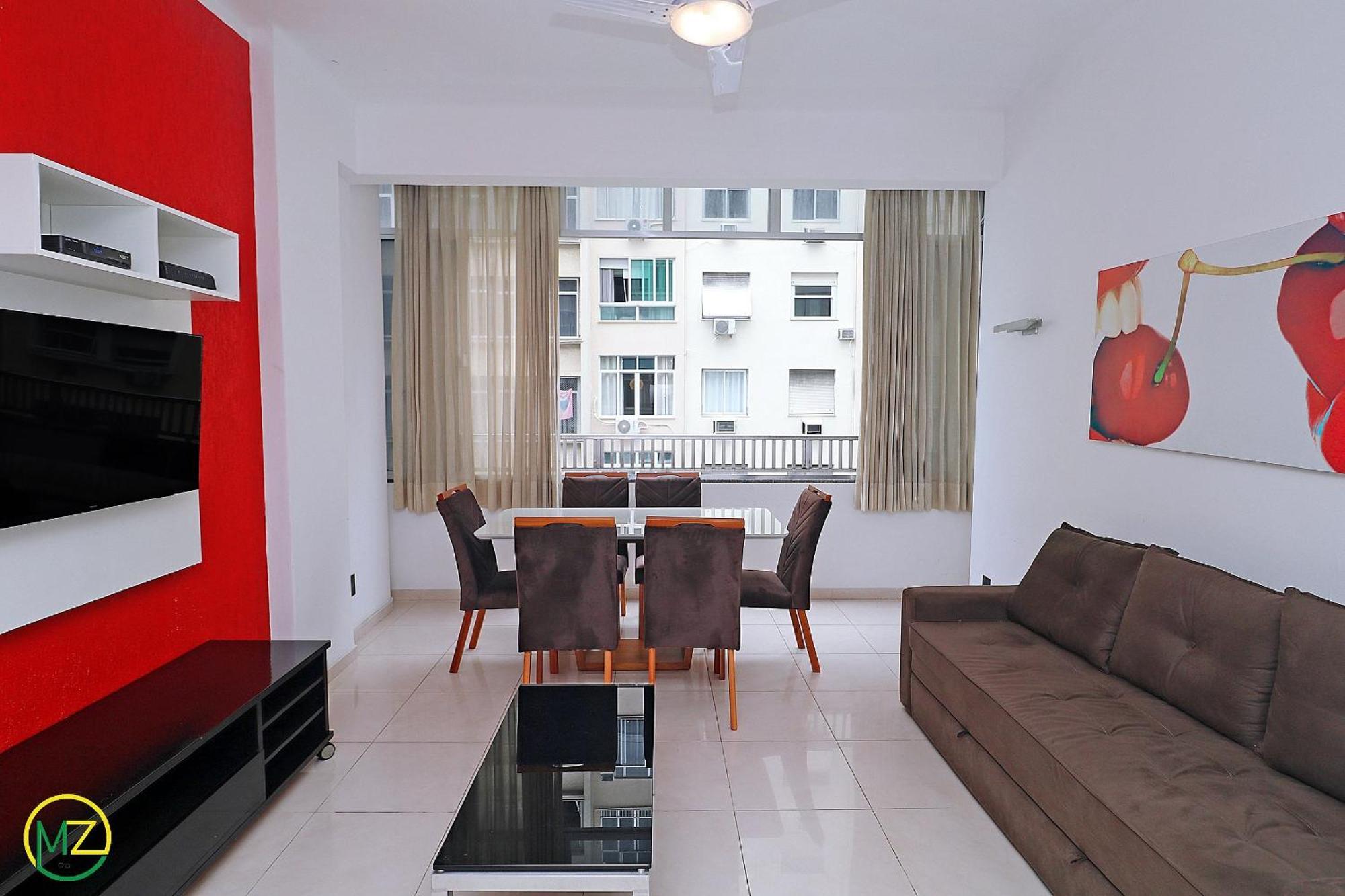Moderno 3 Quartos Com Vista Mar No Posto 6 Rio de Janeiro Buitenkant foto